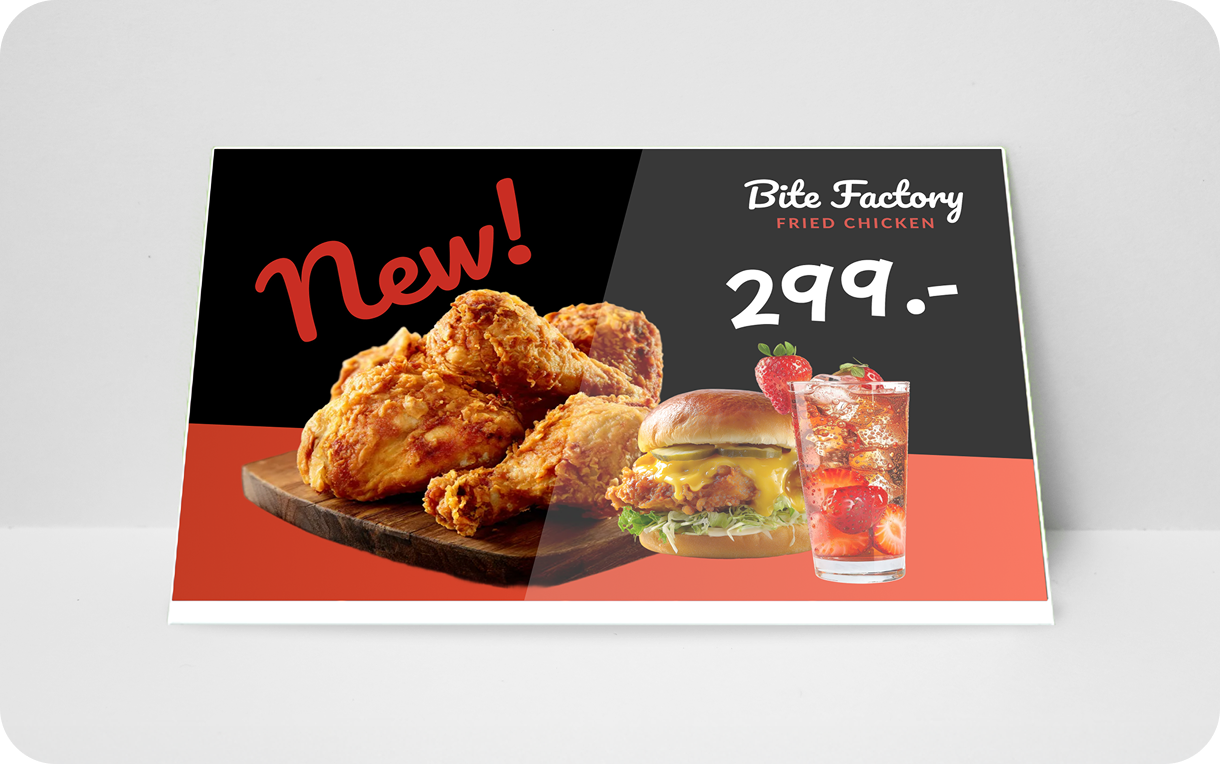 AiSoft Digital Signage Promo Display - Real-time Content Updates