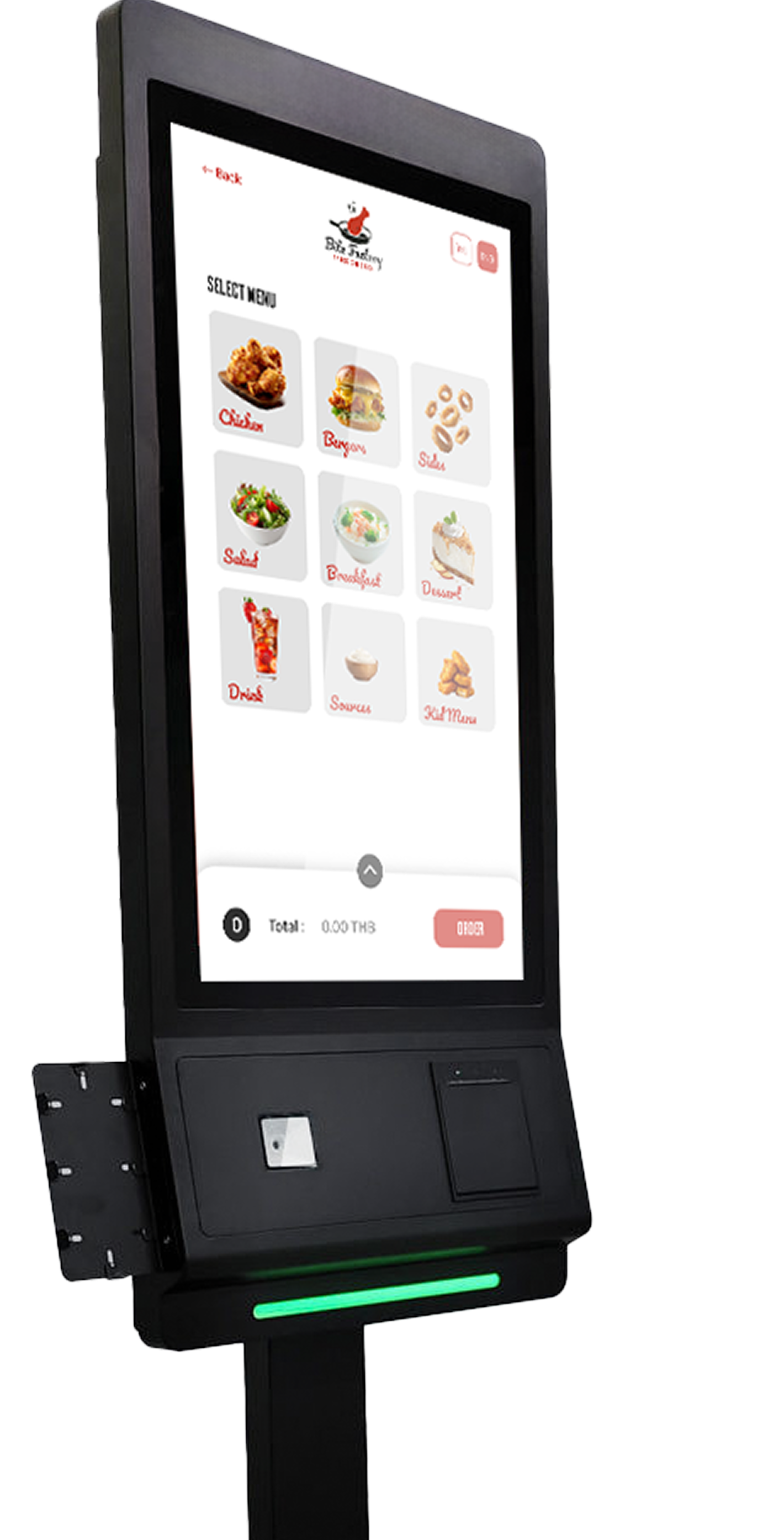 AiSoft Self-Ordering Kiosk - Hardware & Software